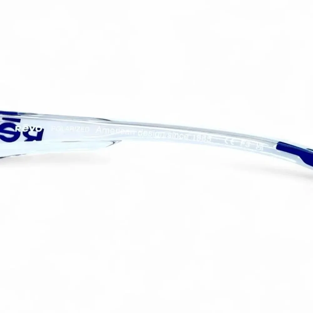 Revo Clear/Blue y2k Polarized Sunglasses